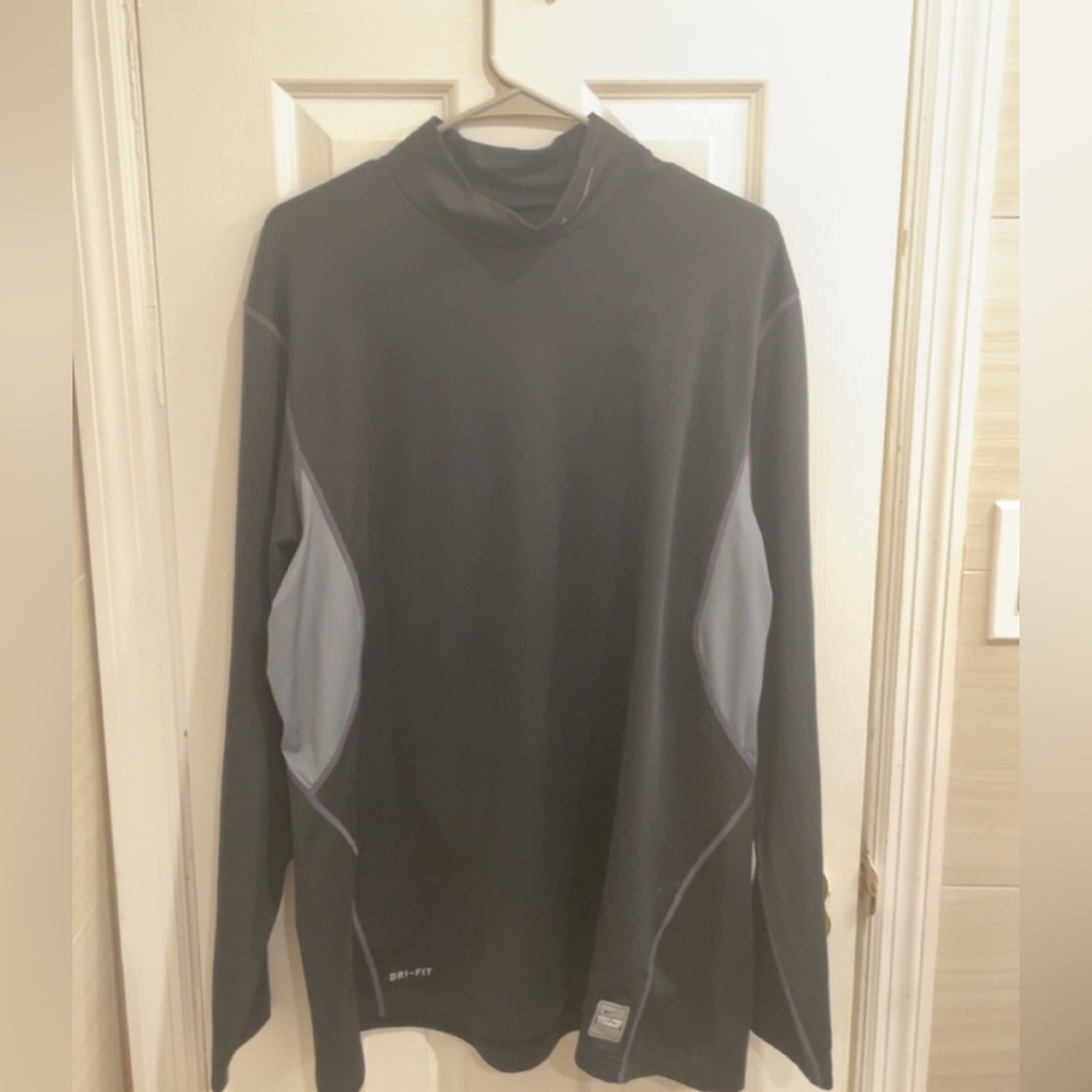 Nike pro combat dri fit long sleeve training shirt XXL - Picture 2 of 6
